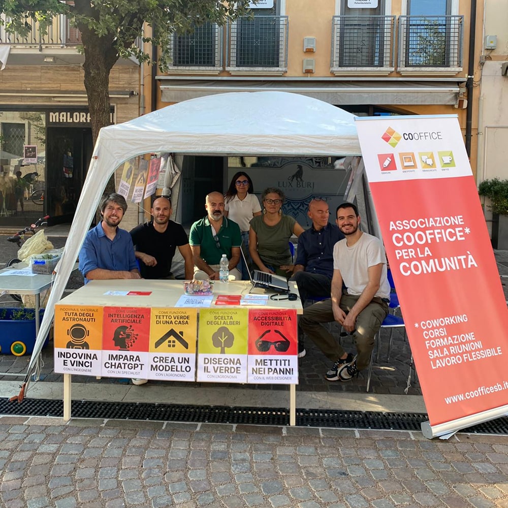 cooffice alla festa delle associazioni